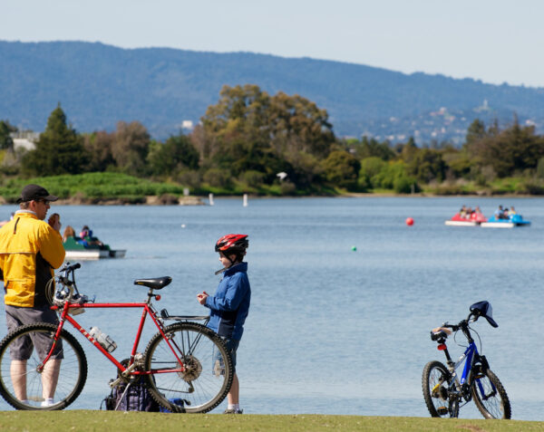 Scene from Shoreline Park